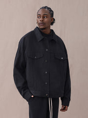 FEAR OF GOD ESSENTIALS - Denim Jacket - Black