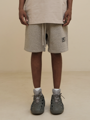 FEAR OF GOD ESSENTIALS 1977 SHORTS "Dark Oatmeal"