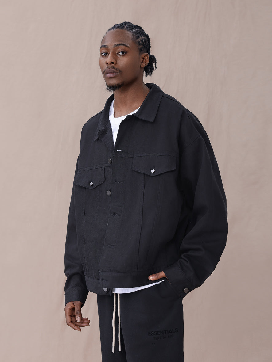 FEAR OF GOD ESSENTIALS - Denim Jacket - Black