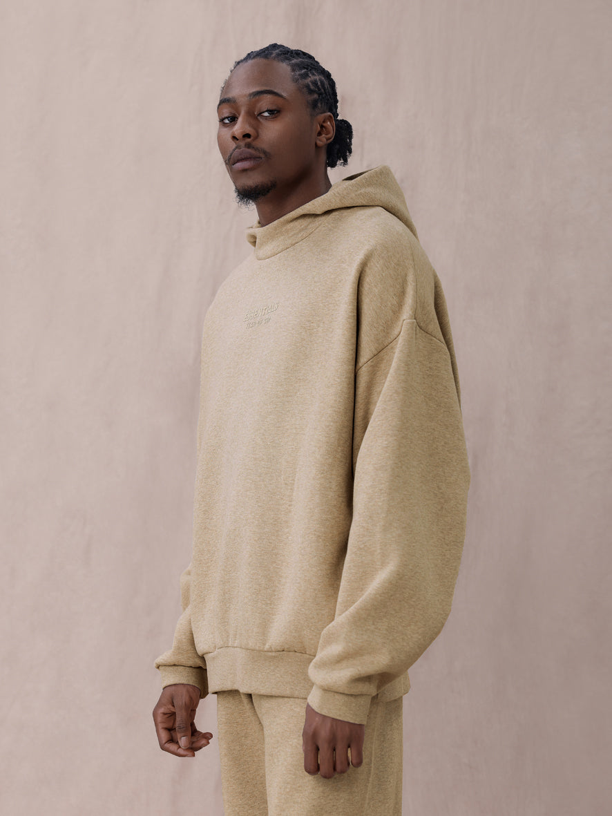 Fear of God Essentials Gold Heather Hoodie