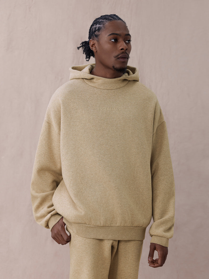 Fear of God Essentials Gold Heather Hoodie