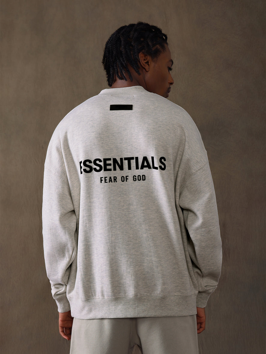 Fear of God Essentials Crewneck (SS22) Dark Oatmeal