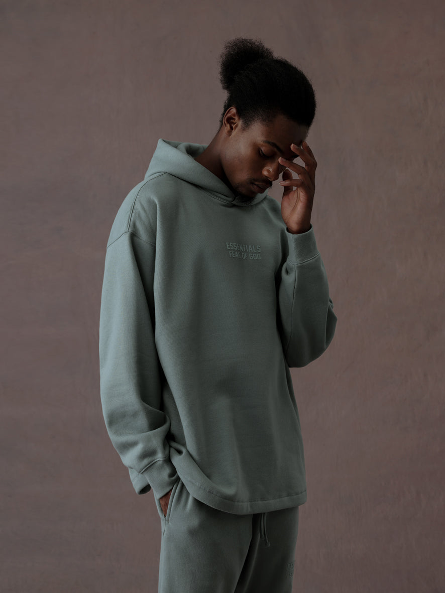 Fear of God Essentials Relaxed Hoodie Off Black