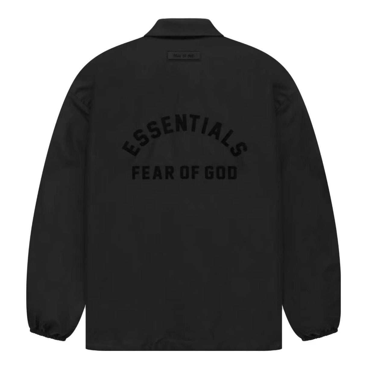 FOG Essentials Coaches Jacket SS23 - Jet Black