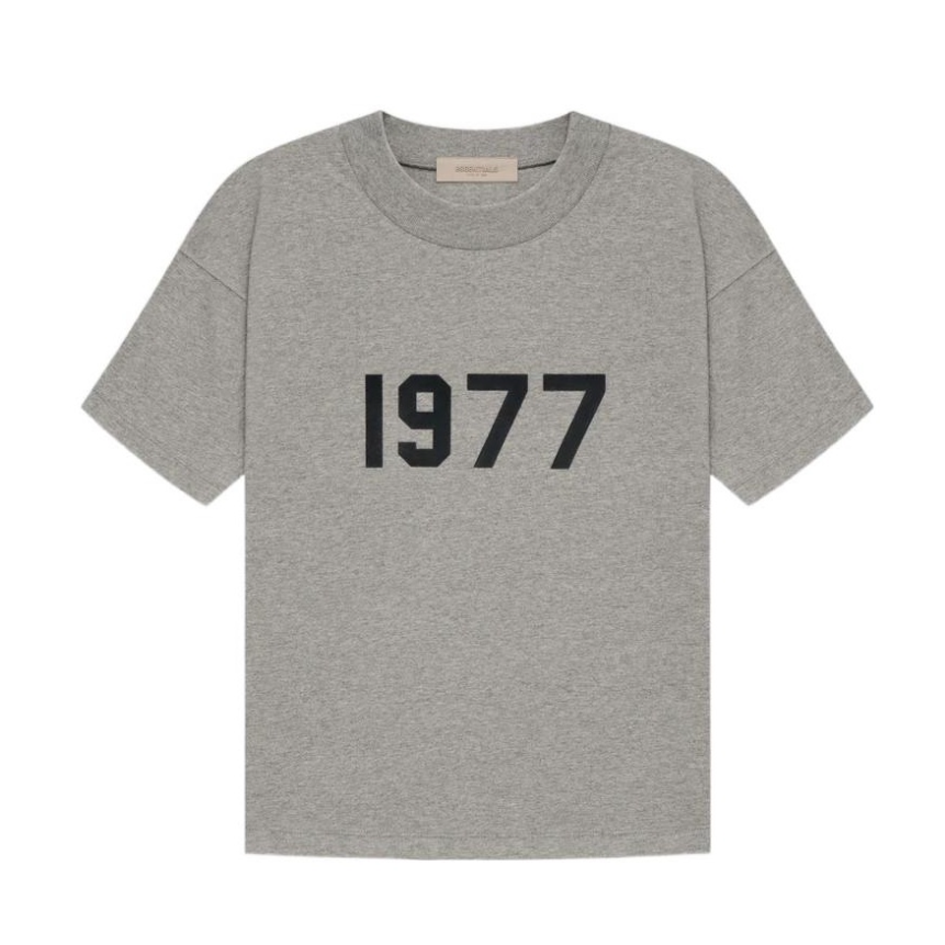 Fear of God Essentials Summer 1977 Double-Printed Loose-Fitting Men's and Women's Short-Sleeve T-Shirt(22XJ1977)