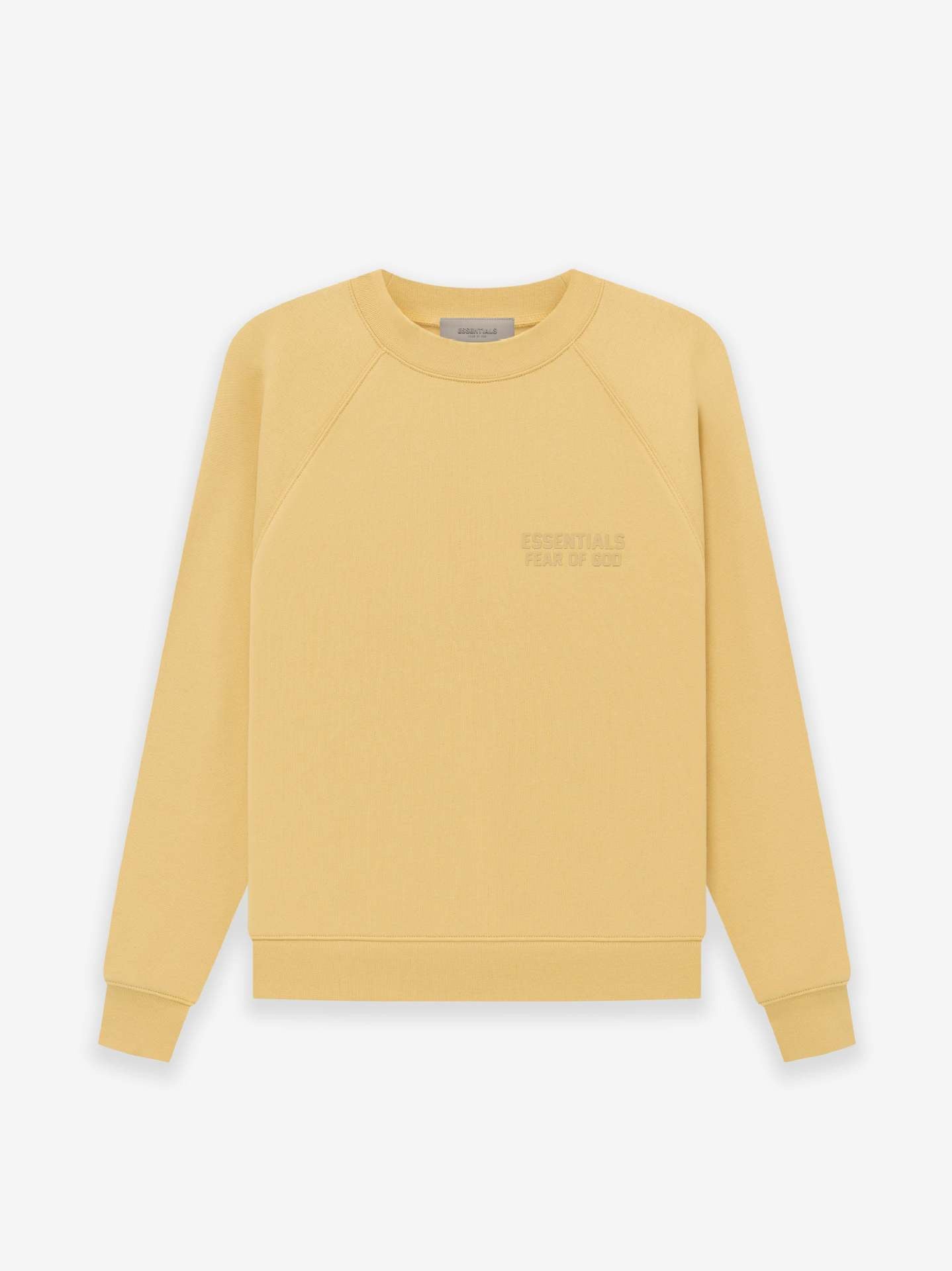 FEAR OF GOD ESSENTIALS Knit Pullover Crewneck Black SS22