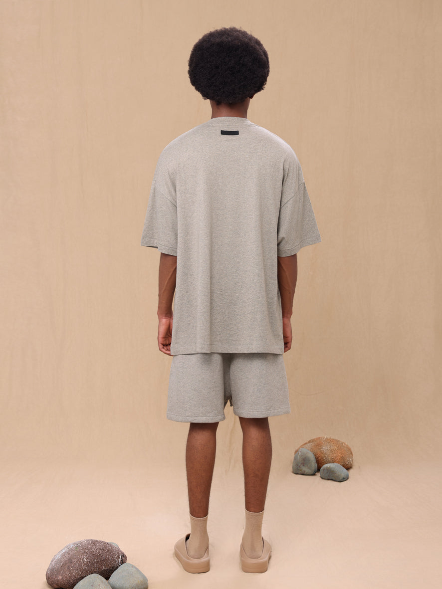 Fear of God Essentials FOG Summer Thin leaf blue crew-neck T-shirt(SS24)