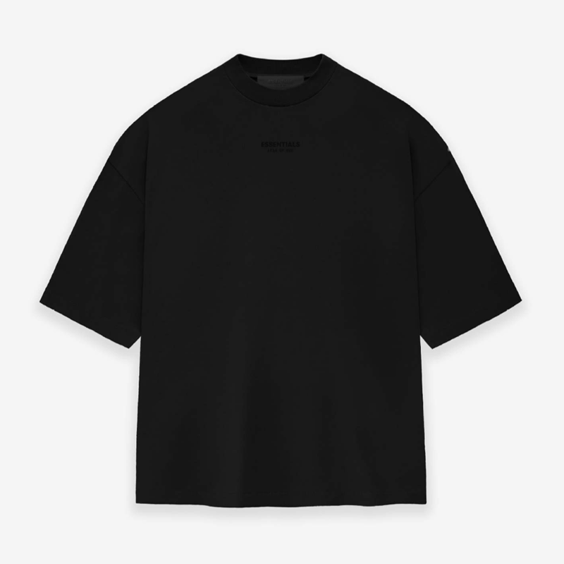 Fear of God Essentials FOG Cloud Series Double-Layer Loose Crewneck Short-Sleeve T-Shirt(24YXL)