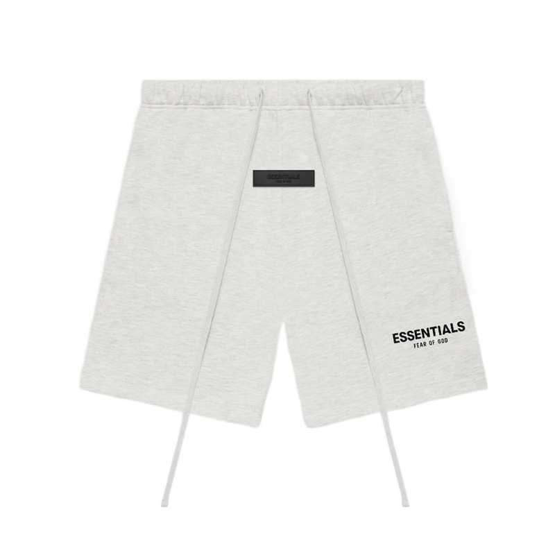 Fear of God Essentials Light Oatmeal Sweatshort (SS22)