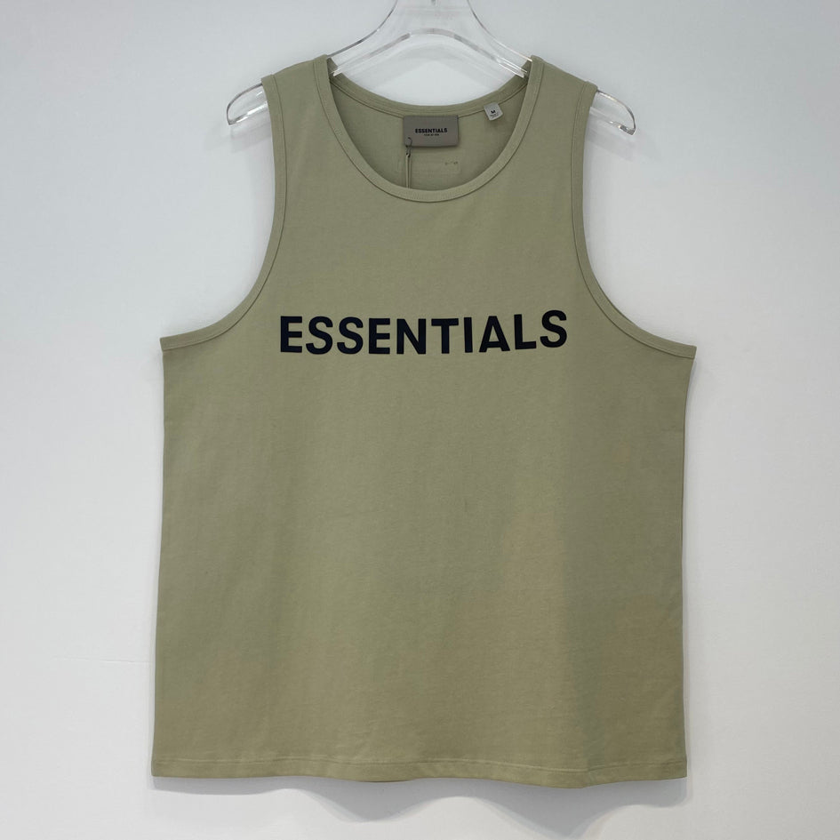 Fear of God Essentials FOG onogram offset printed sleeveless vest(22SSBX)