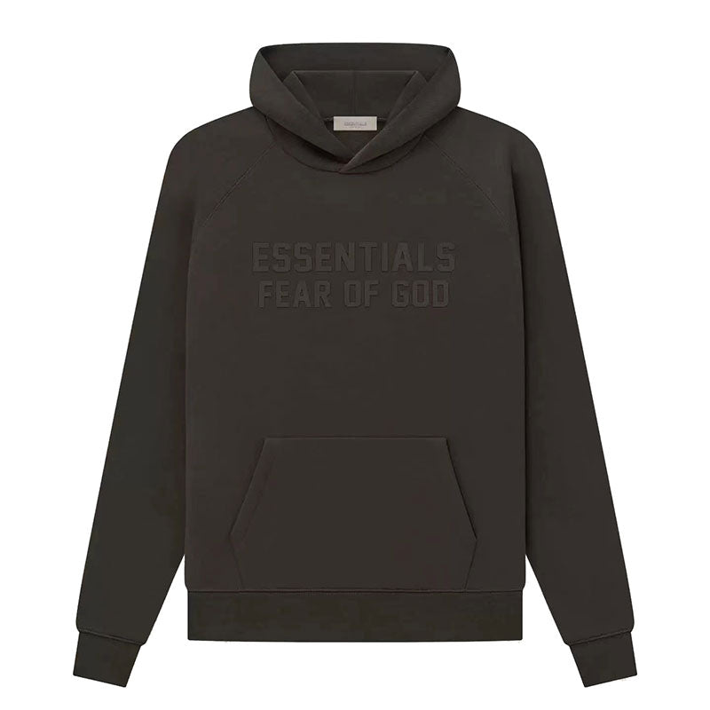 Fear of God Essentials Hoodie 'Off Black'