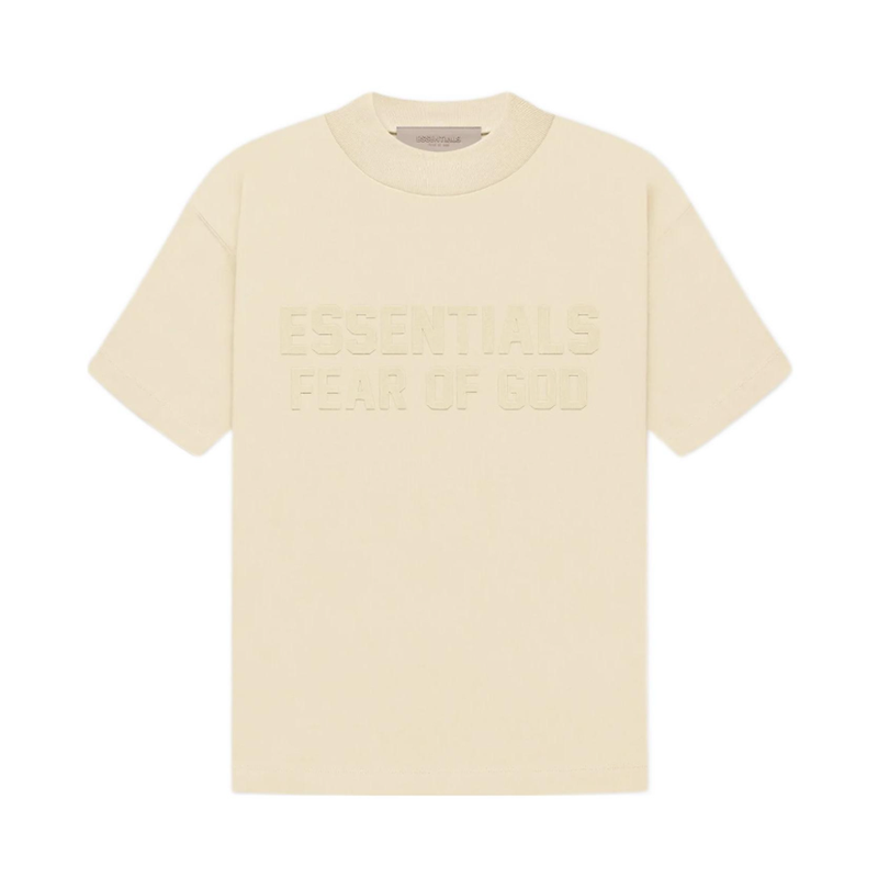 Fear of God Essentials New Velvet Printed Loose Fashionable Brand Short-Sleeved T-shirt（22FW)）