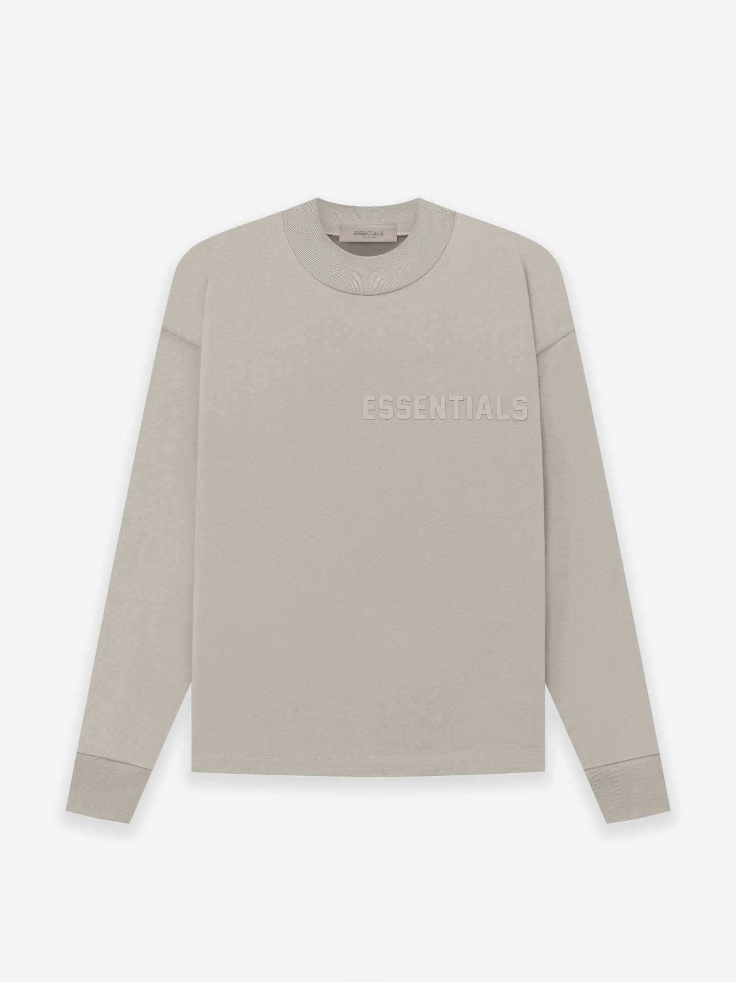 FEAR OF GOD ESSENTIALS Long Sleeve Sweatshirt Black/Stretch Limo