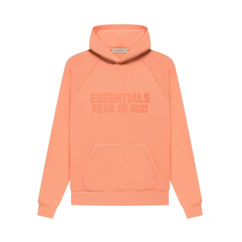 Fear of God Essentials Hoodie – Off Black – FW22