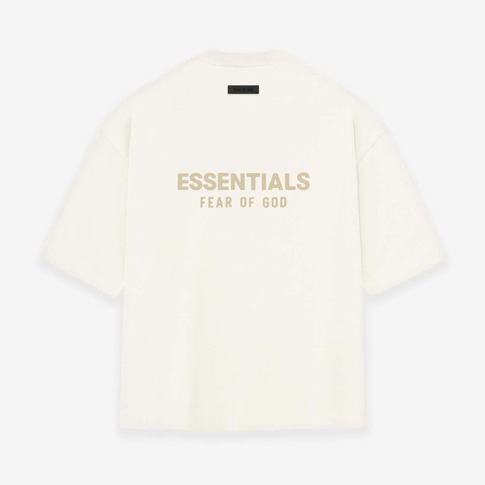 Fear of God Essentials FOG double line High Street V-neck letter short sleeve T-shirt