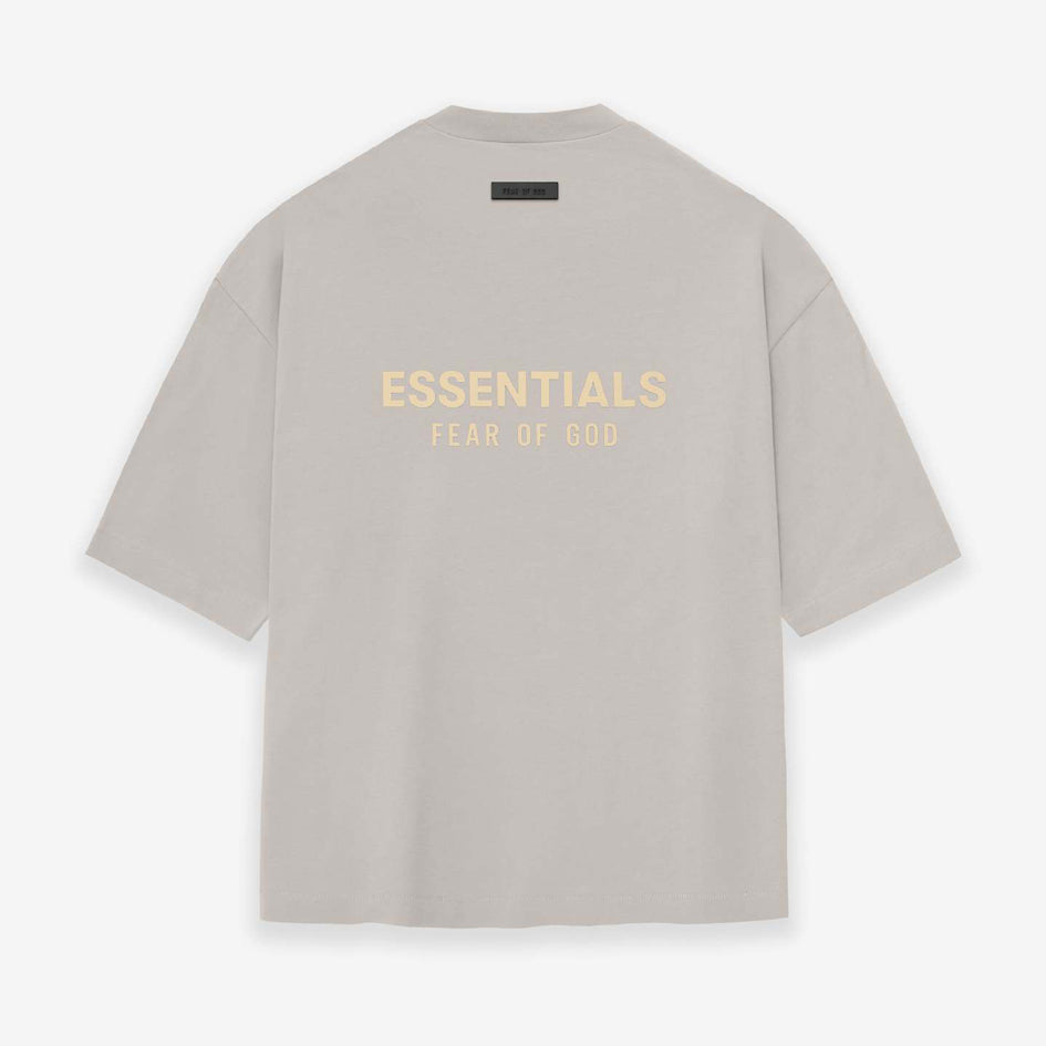 Fear of God Essentials FOG double line High Street V-neck letter short sleeve T-shirt