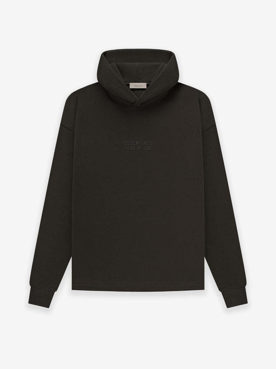 Fear of God Essentials Relaxed Hoodie Off Black