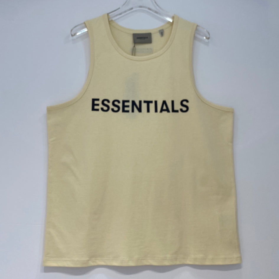 Fear of God Essentials FOG onogram offset printed sleeveless vest(22SSBX)