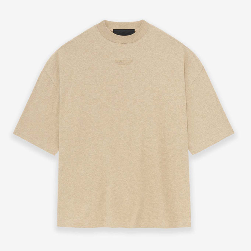 Fear of God Essentials FOG Cloud Series Double-Layer Loose Crewneck Short-Sleeve T-Shirt(24YXL)