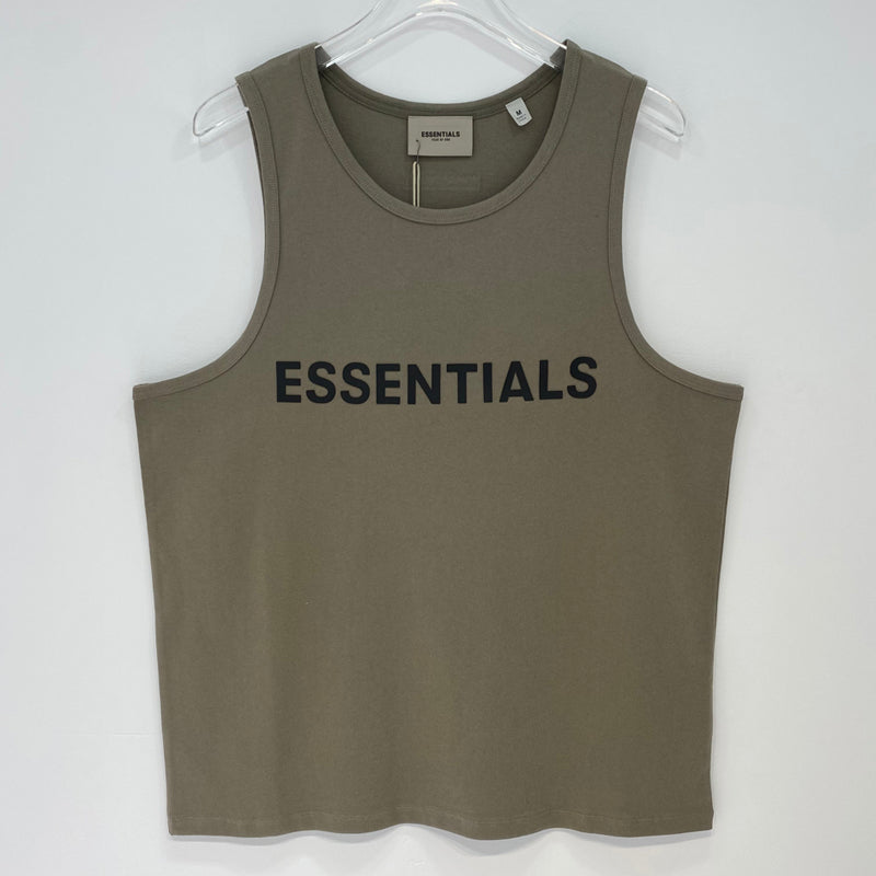 Fear of God Essentials FOG onogram offset printed sleeveless vest(22SSBX)