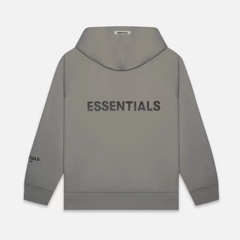 Fear of God Essentials Raglan Full Zip Hoodie'Cream'