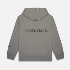 Fear of God Essentials Raglan Full Zip Hoodie'Cream'