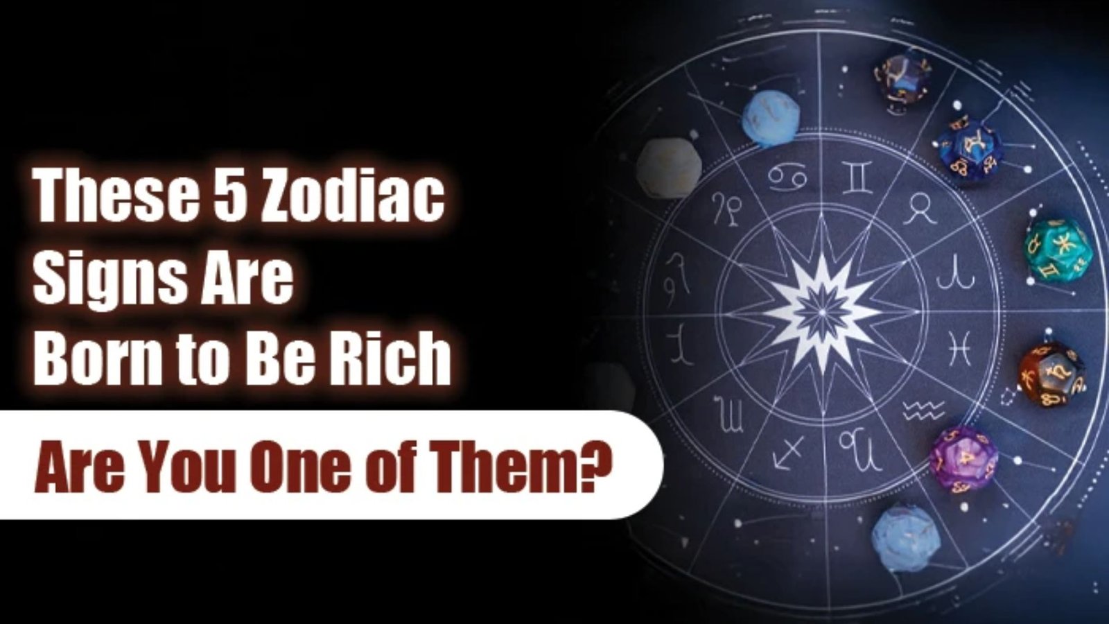 5 Zodiac Signs Born to Be Rich